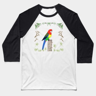 Eastern Rosella Baseball T-Shirt